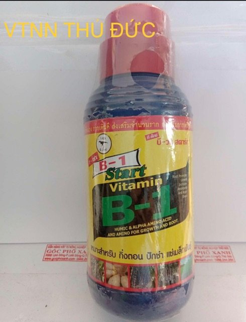 Phân bón vitamin B1 Thái chai 1 lít, tốt cho cây 2