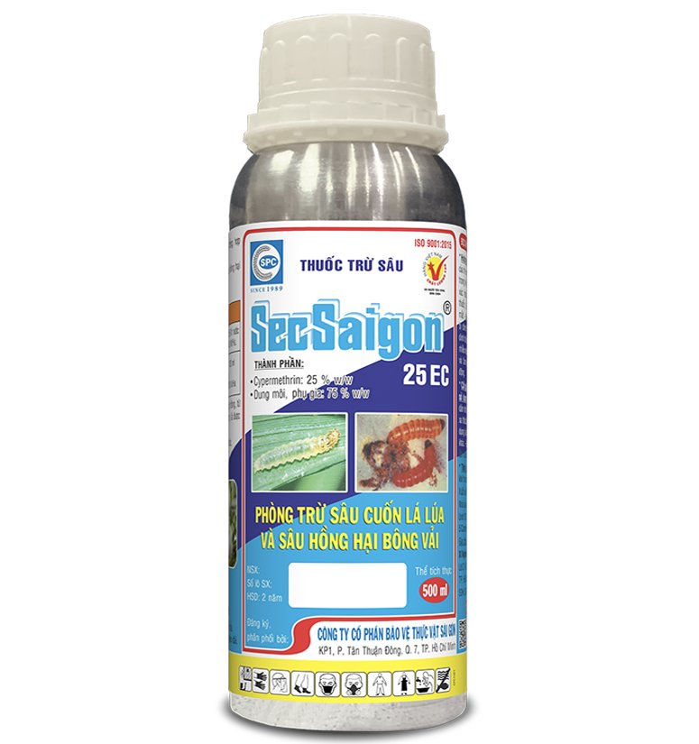 Thuốc trừ sâu SECSAIGON 25 EC 450ml