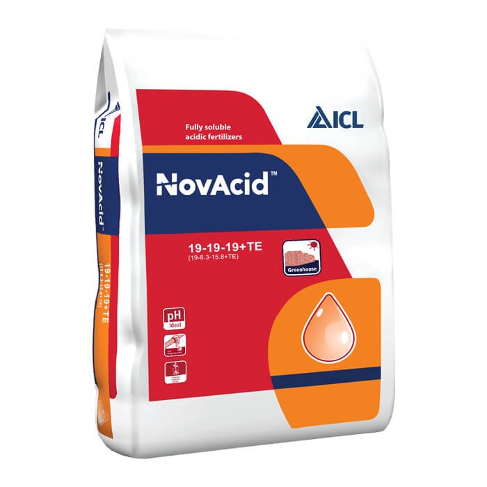 Phân bón NOVACID 19-19-19+TE – Chuyên Canh Tác Giá Thể