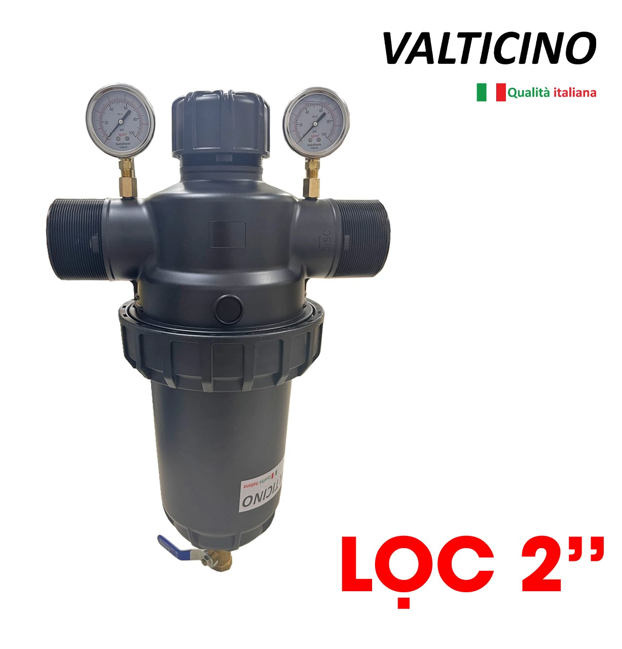 Lọc đĩa 2″- Hãng Valticino Italy – F63TD-X-AGL 2”