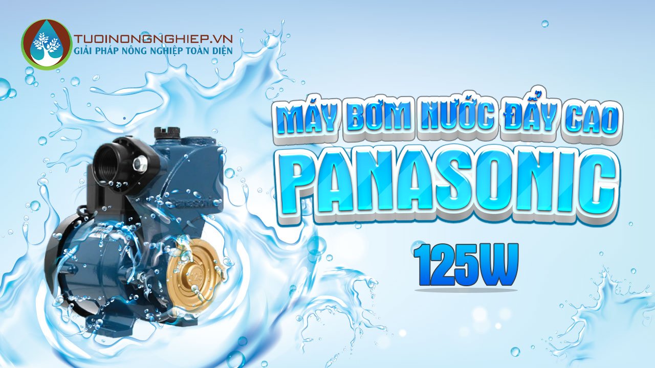 Máy Bơm Đẩy Cao PANASONIC GP-129JXK-SV5 (dây điện 15cm) 2