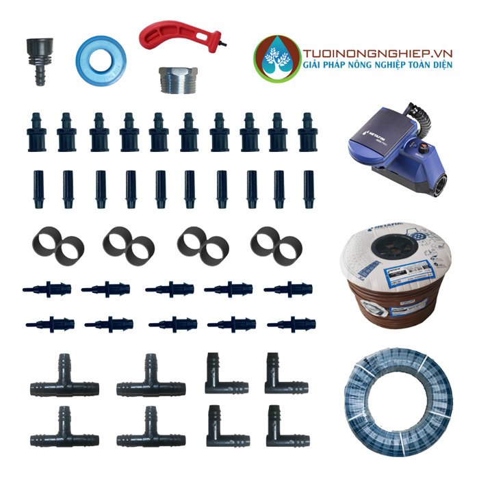 Combo dây tưới nhỏ giọt tự động cho sân vườn (CB-LandLine-3) 2