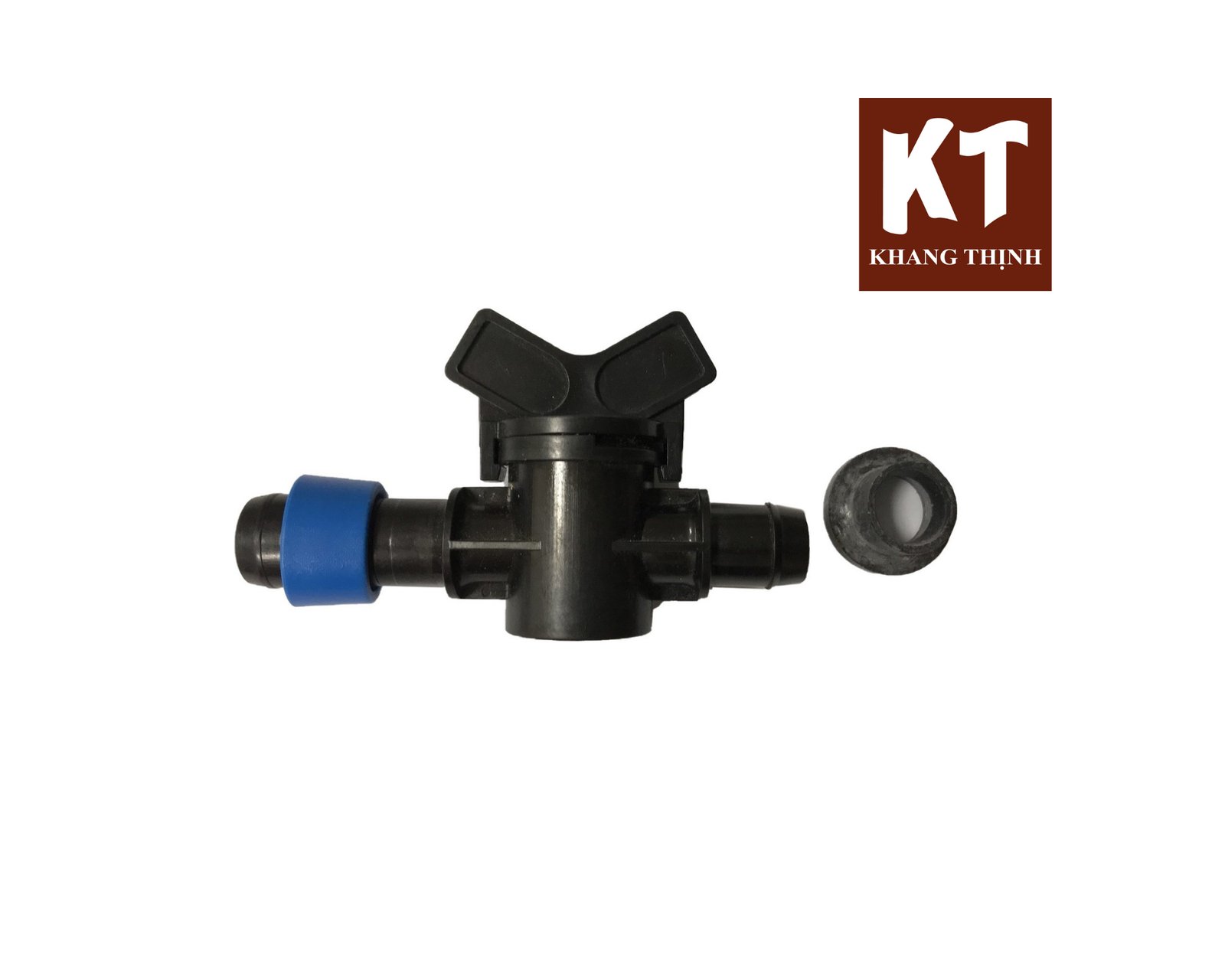 Khởi thuỷ van 16mm kt (đai rút) kèm gioăng cao su (5 bộ/gói)