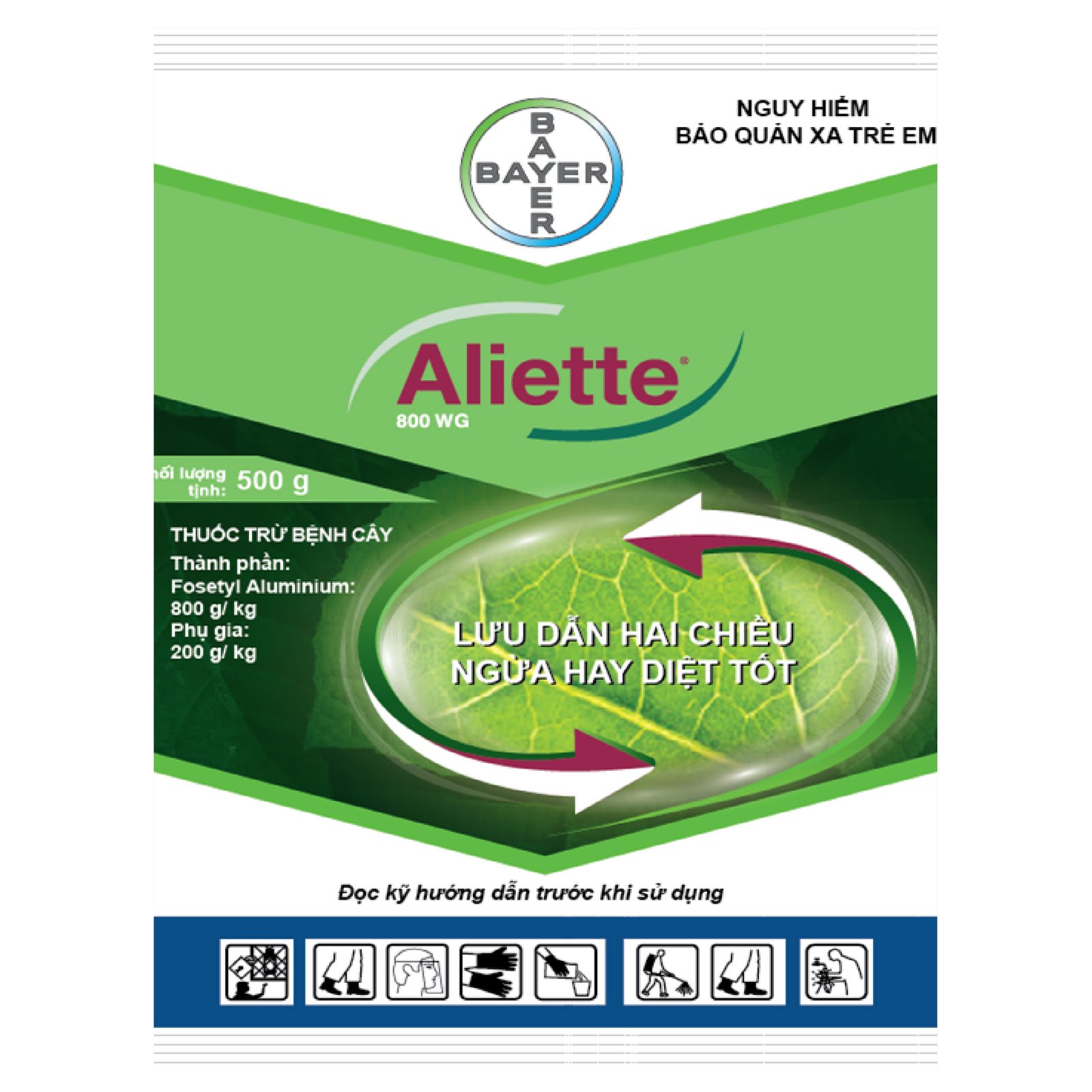 THUỐC TRỪ BỆNH ALIETTE 800 WG – BAYER
