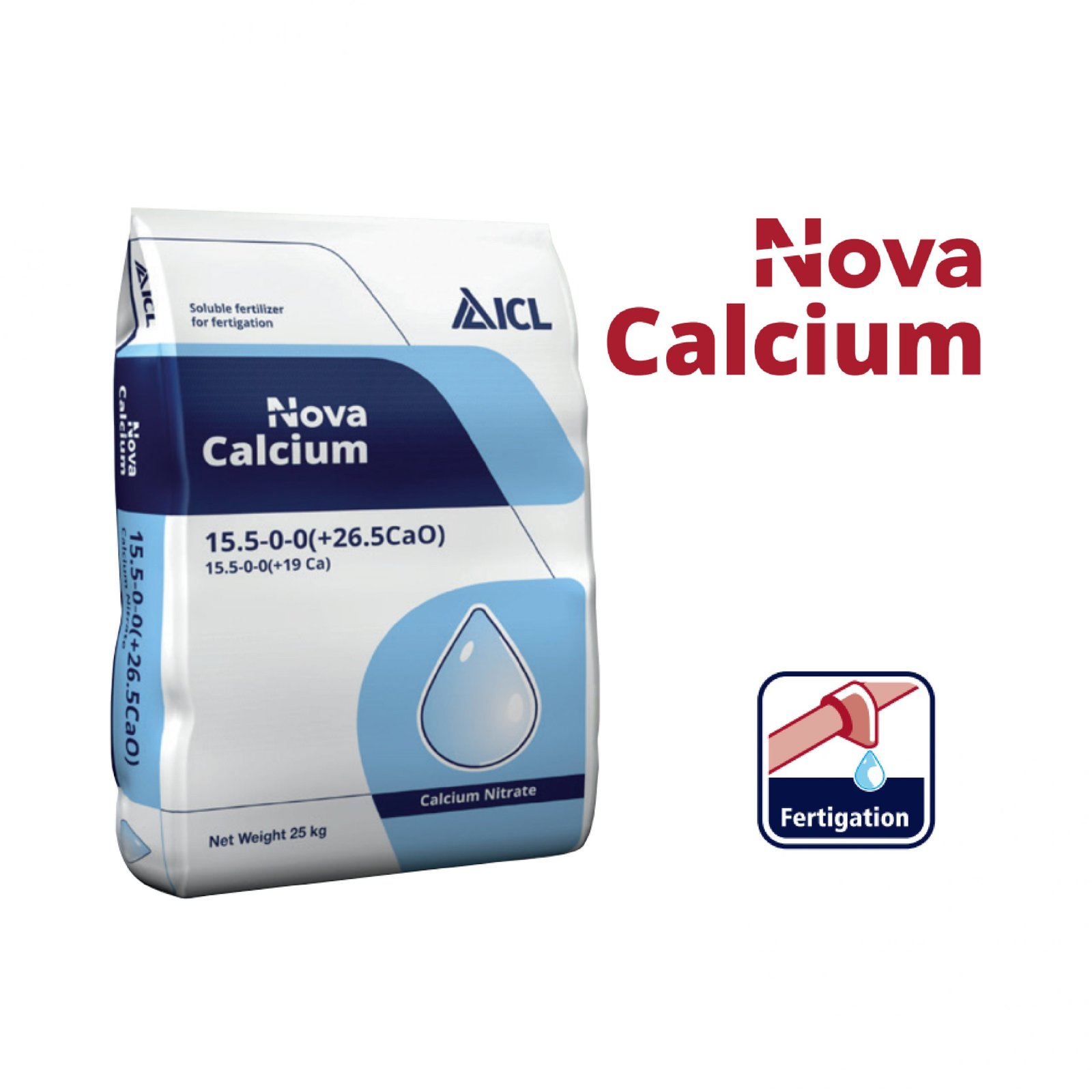 Phân bón Nova Calcium 15.5-0-0+19Ca – ICL 2