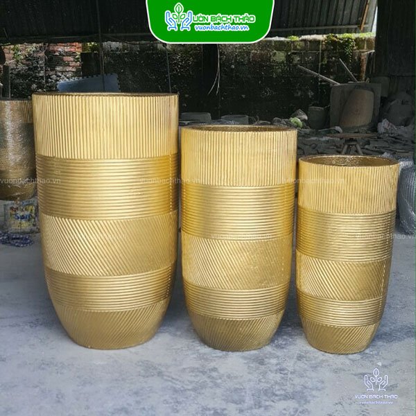 Chậu Xi Măng Đầu Đạn Chỉ Rối