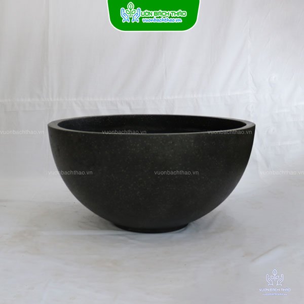 Chậu Đá Mài Hình Tô Trồng Sen Súng 2