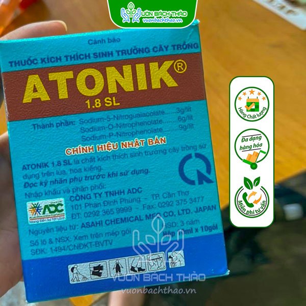 Thuốc Kích Thích Sinh Trưởng Cây Trồng Atonik 1.8 SL 3