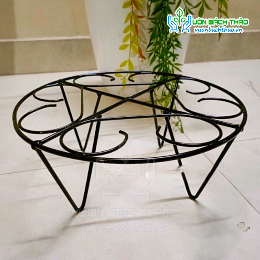 Đôn Sắt, Đế Sắt Tròn Kê Chậu Cây Nặng