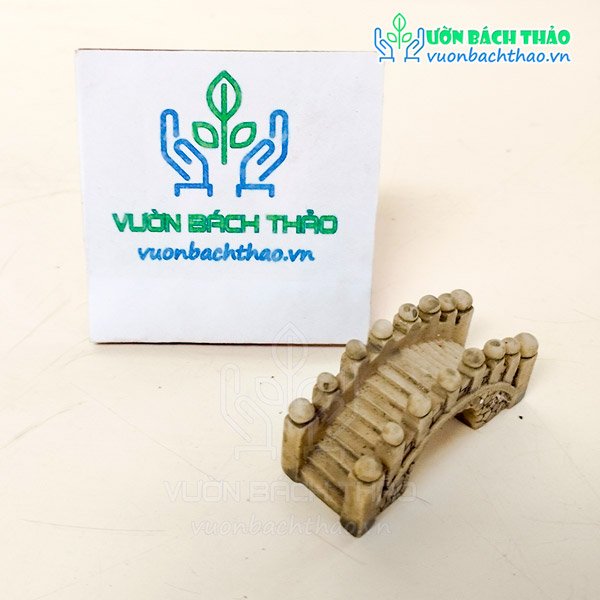 Phụ kiện Cầu qua sông trang trí tiểu cảnh, hồ cá, terrarium 2