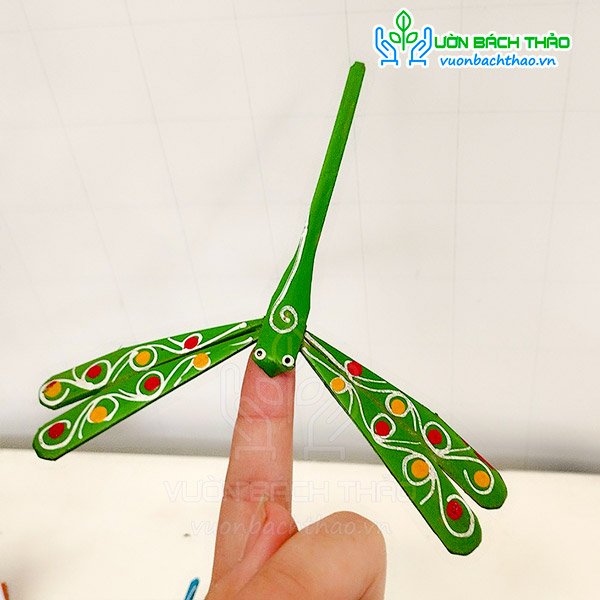 Phụ Kiện Chuồn Chuồn Tre Trang Trí 3