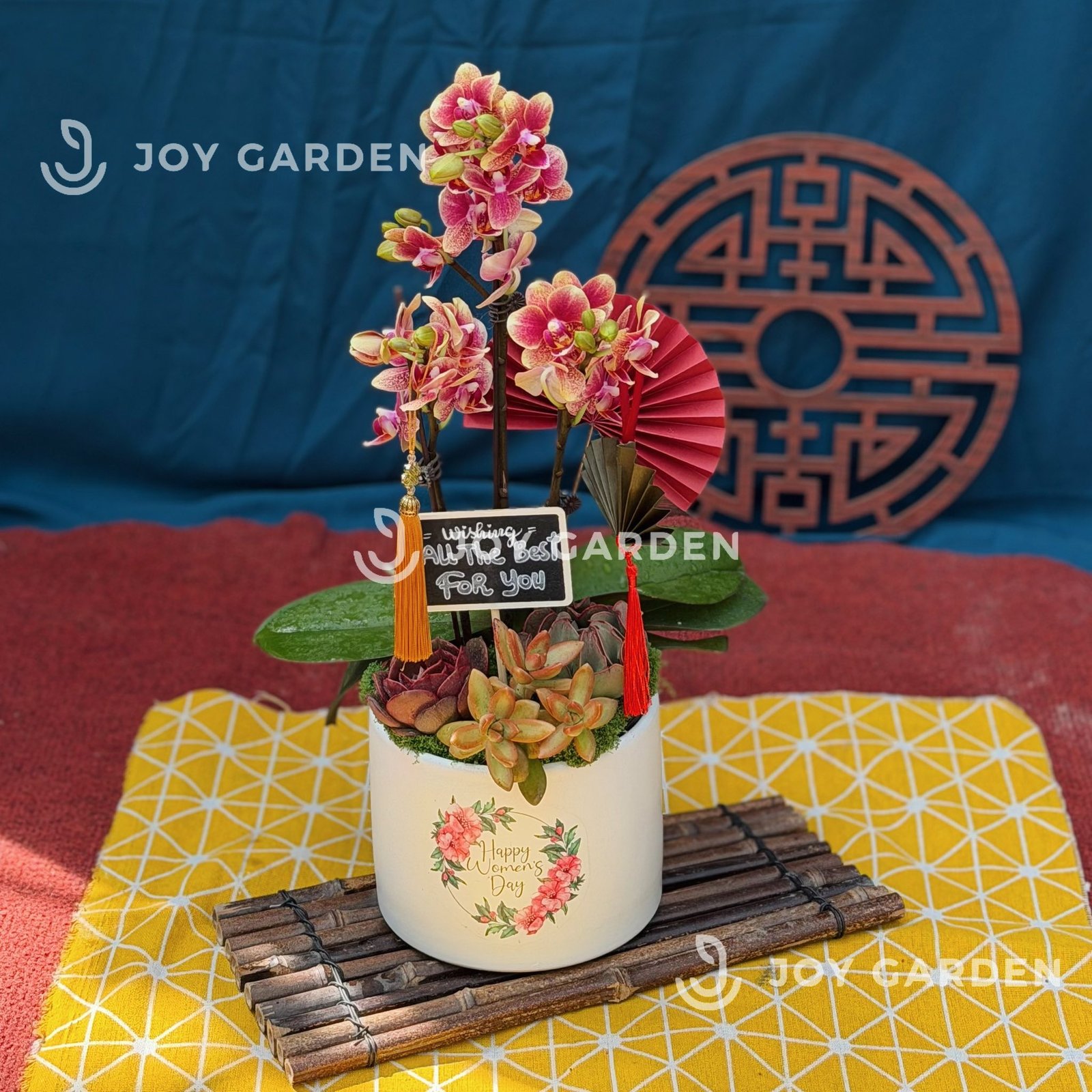 Lan hồ điệp - Cam Salmon [Chậu T15] 2