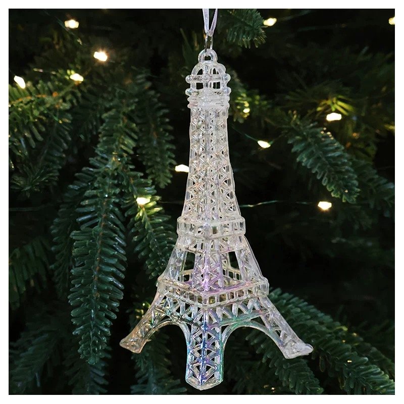 Tháp Eiffel - Đồ treo cây thông Luxury 3