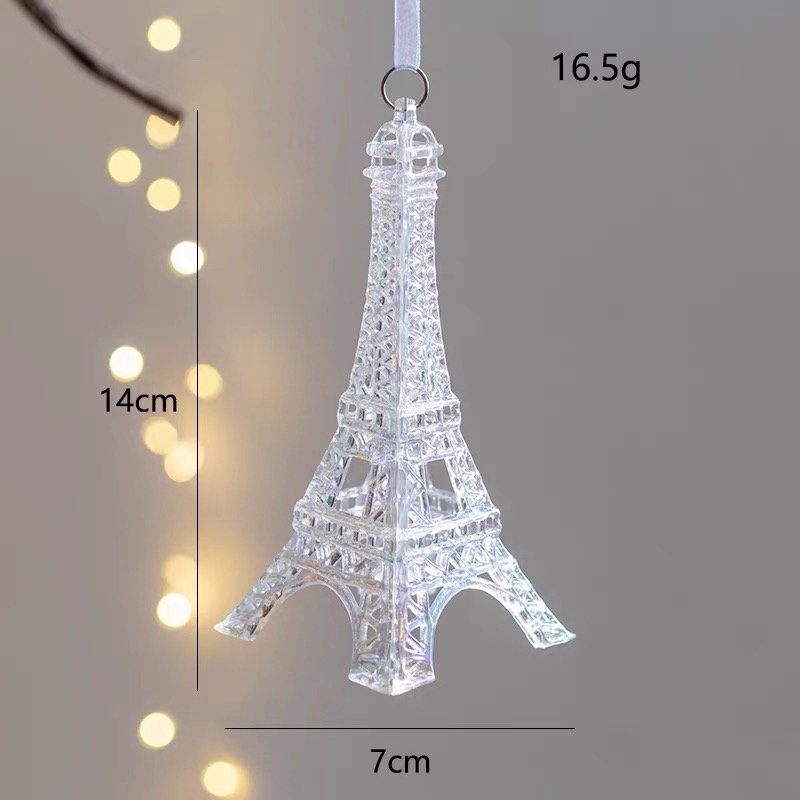 Tháp Eiffel - Đồ treo cây thông Luxury 2