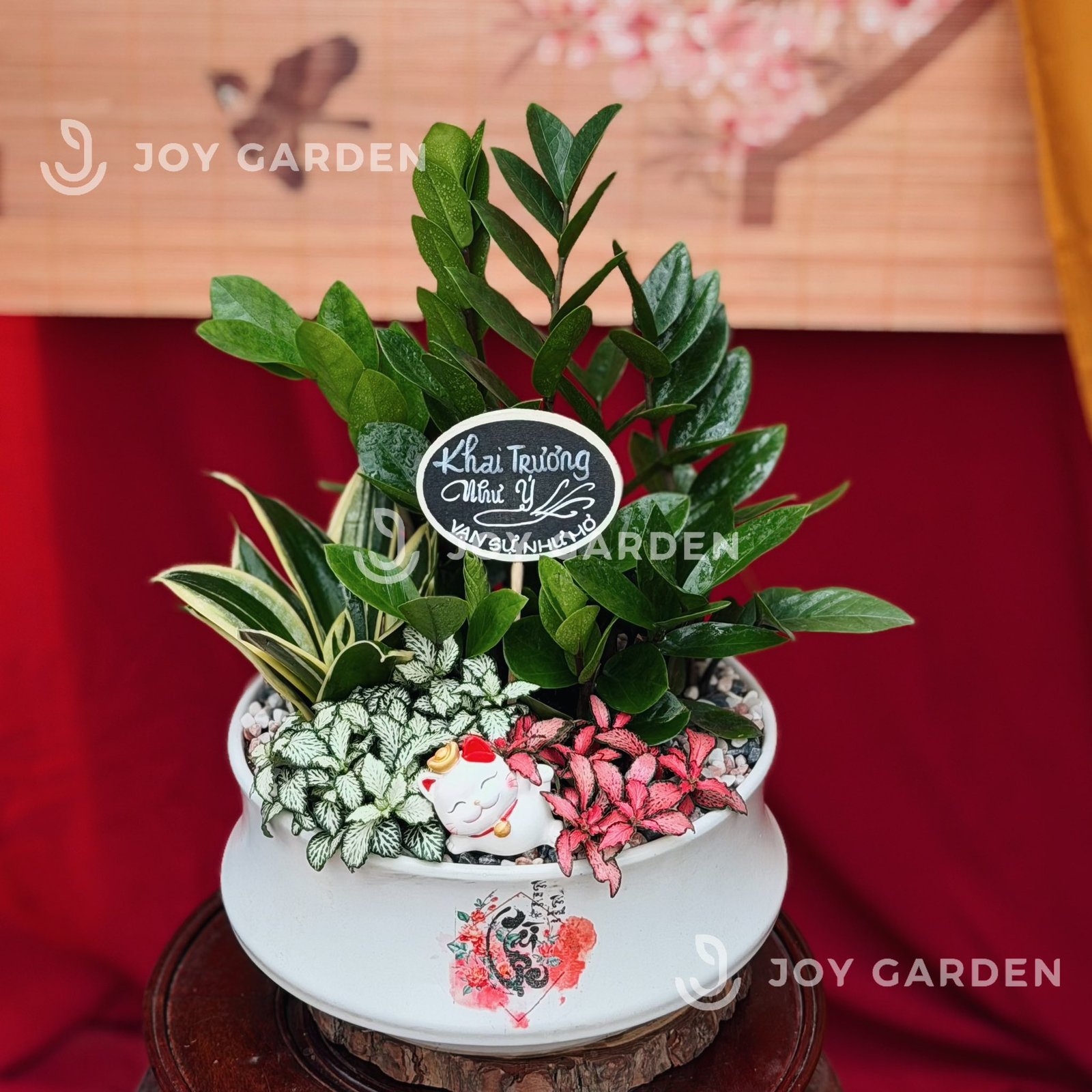 Tiểu cảnh Kim tiền Cát Tường