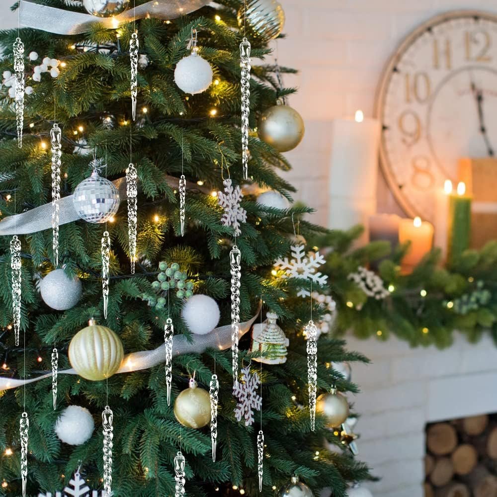 Set 10 miếng Băng Tan trong suốt [10 pcs Clear Acrylic Christmas Icicle] 3