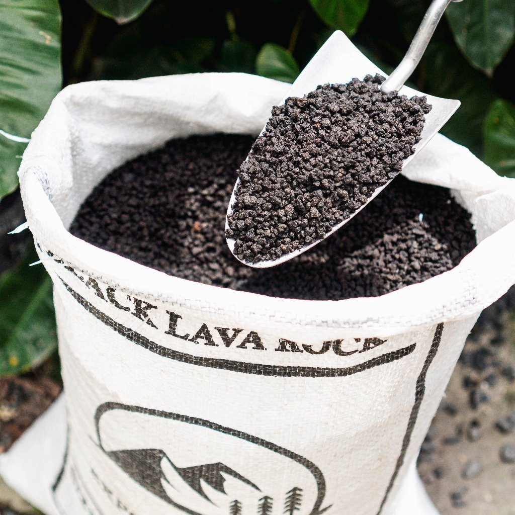 Nguyên bao Lava đen size 3-5mm (25kg) - Black Lava Rock Indonesia - Chuyên cho Sen đá - Hồ cá - Kiểng lá | Joy Garden 3