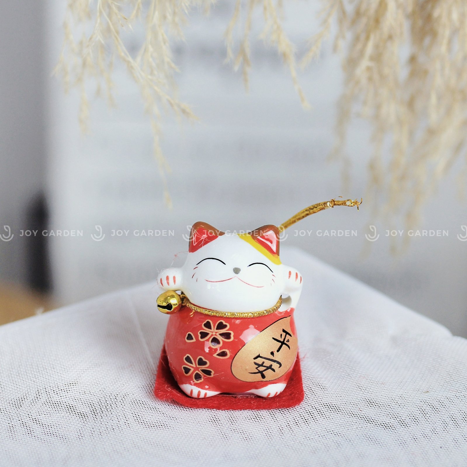 Mèo Sứ Chiêu Tài [size 4x4cm] 2