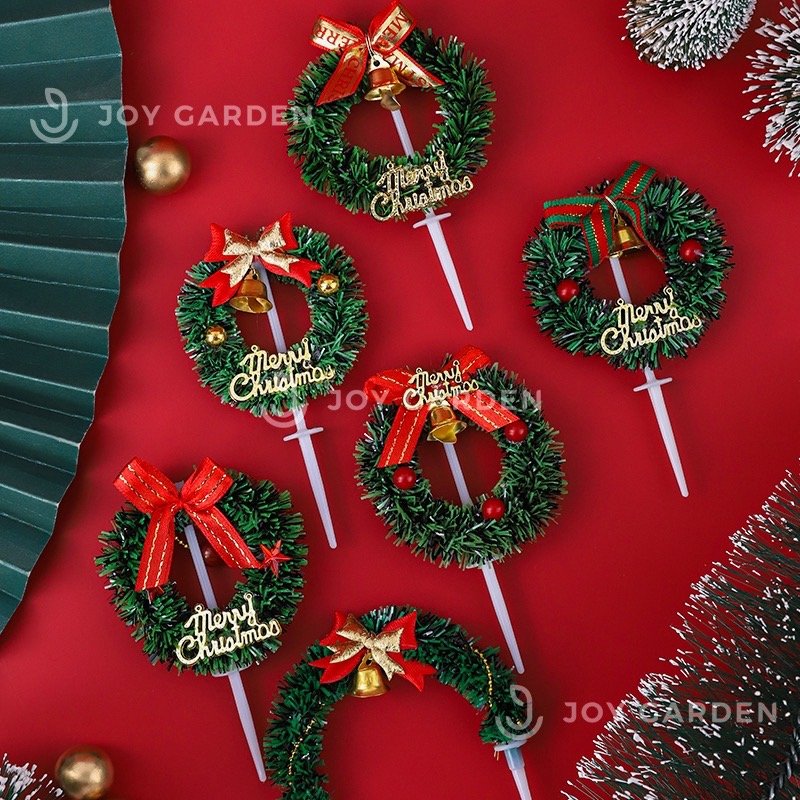 Vòng Nguyệt Quế mini (Mini Christmas Wreath) 2