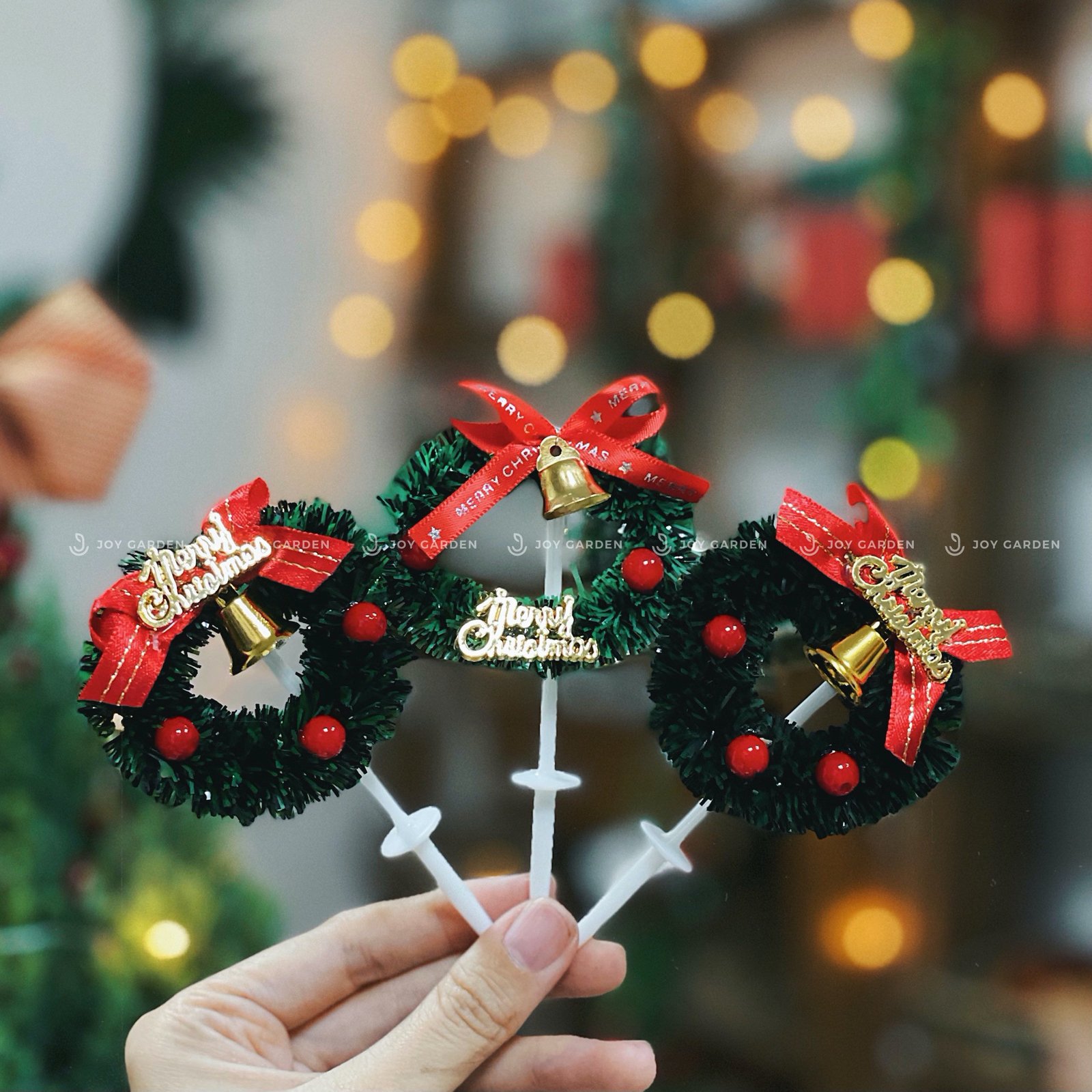Vòng Nguyệt Quế mini (Mini Christmas Wreath) 3