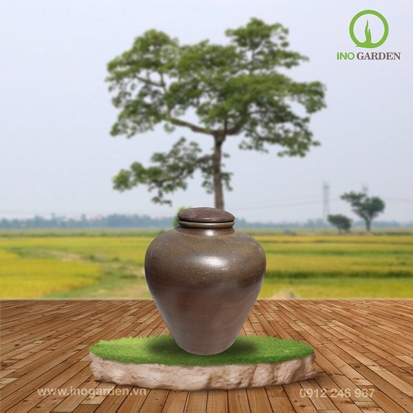 Lu sành, chum sành ngâm rượu hạ thổ 50 lít 2