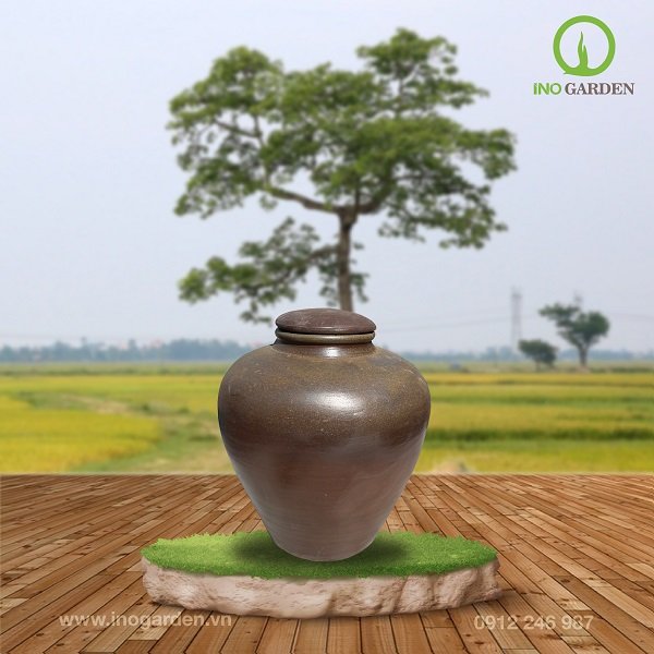 Lu sành, chum sành ngâm rượu hạ thổ 50 lít