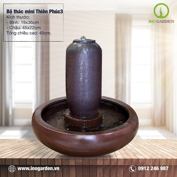 BỘ THÁC PHUN NƯỚC MINI THIÊN PHÚC 3