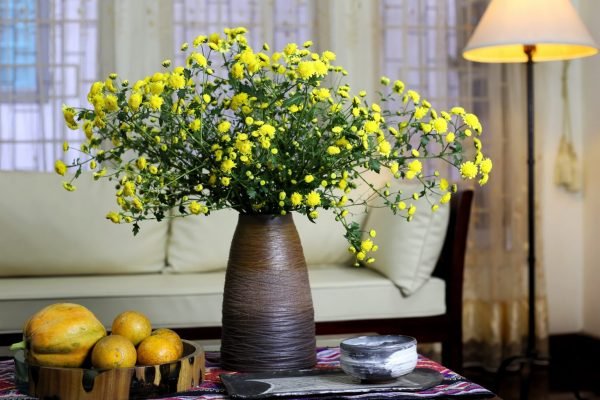 Bình gốm mộc dáng chuông 3