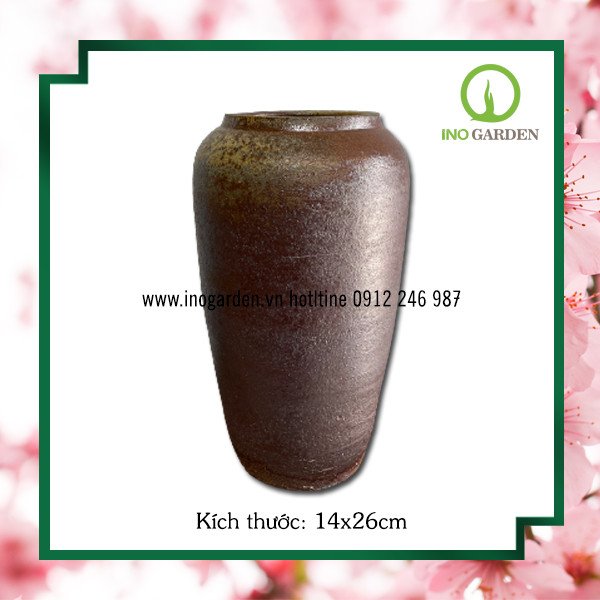 BÌNH HOA GỐM MỘC – MS05 2