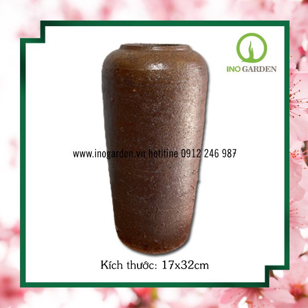 BÌNH HOA GỐM MỘC – MS02 2