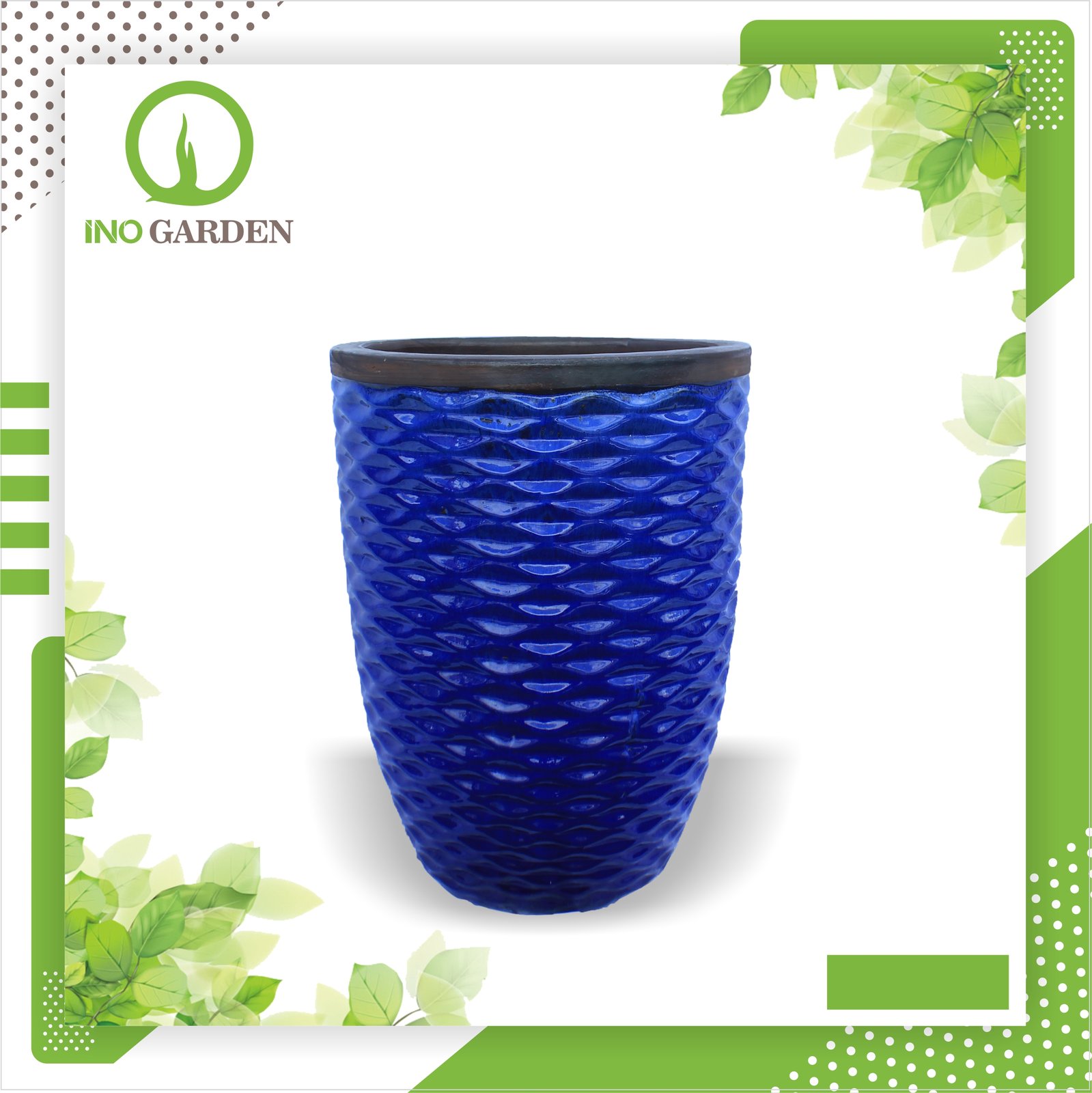CHẬU MEN VÂN VẢY CÁ