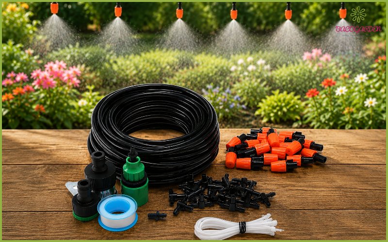 Hệ Thống Tưới Nước Tự Động Cho Ban Công, Sân Vườn | Bacogarden 2