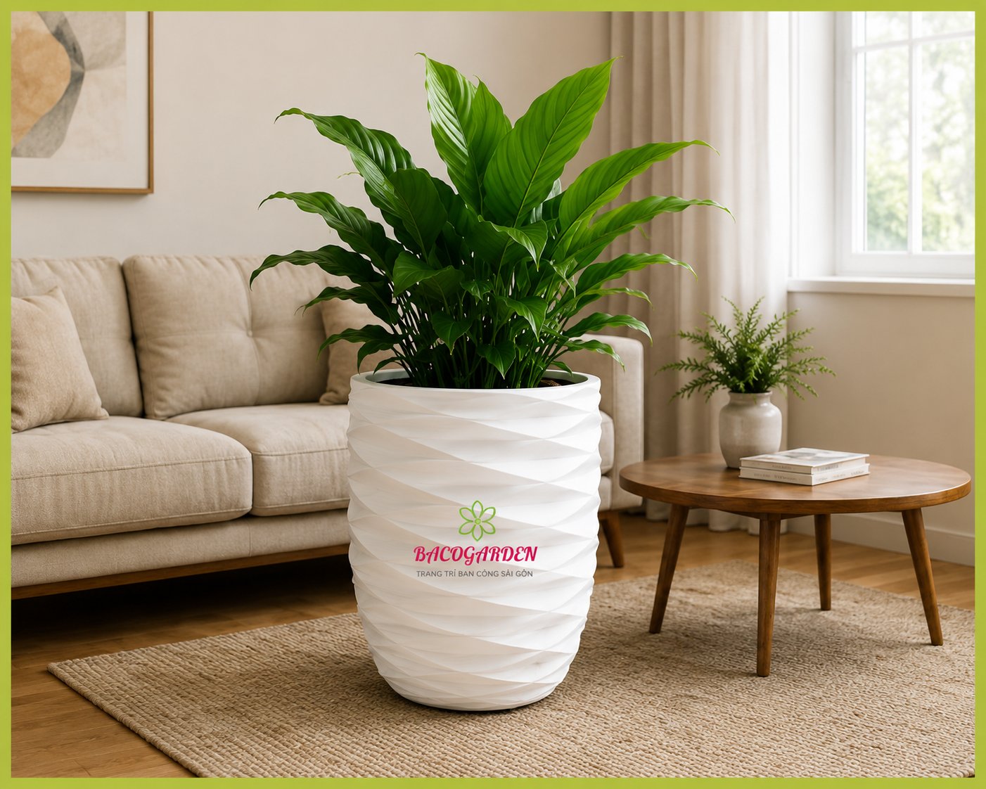 Chậu Composite An Khang Vân Sóng CCAK-226 Sang Trọng 3