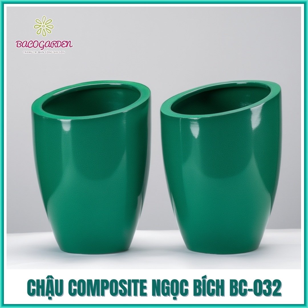 Chậu Composite Ngọc Bích BC-032 2