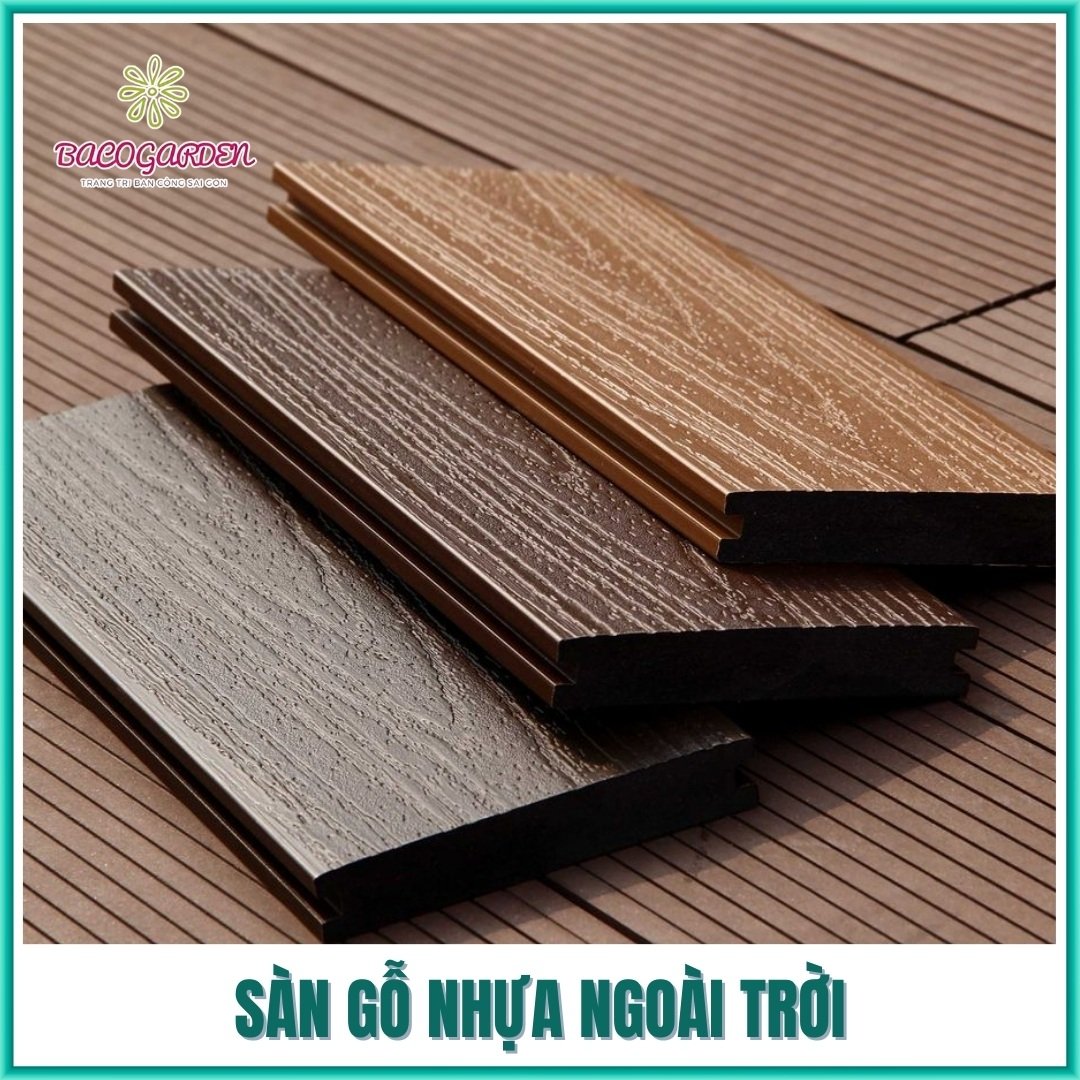 Sàn gỗ nhựa ngoài trời 2