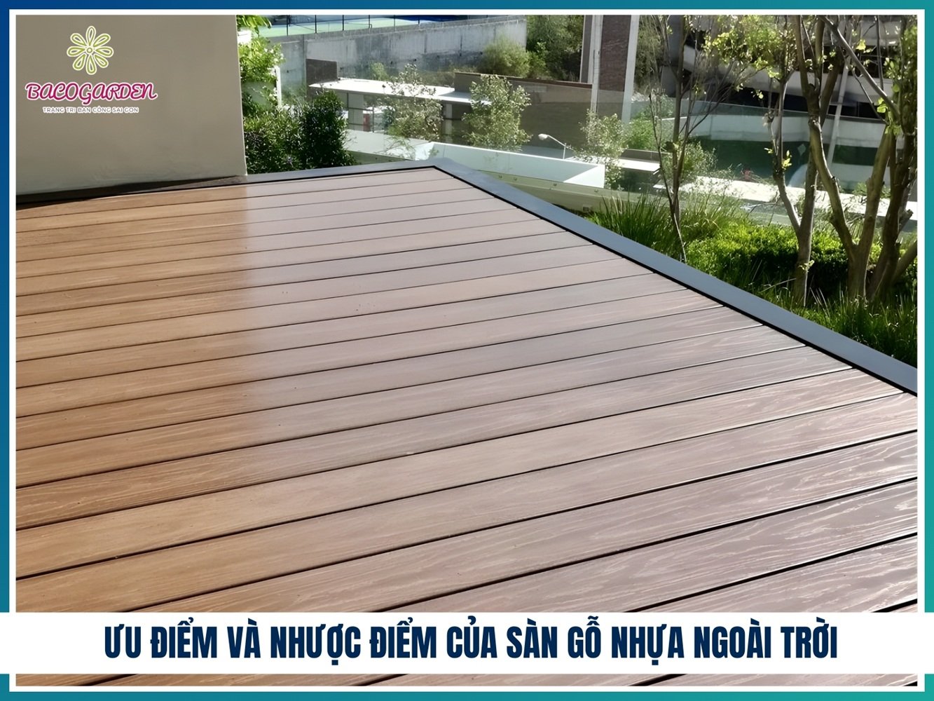 Sàn gỗ nhựa ngoài trời 3