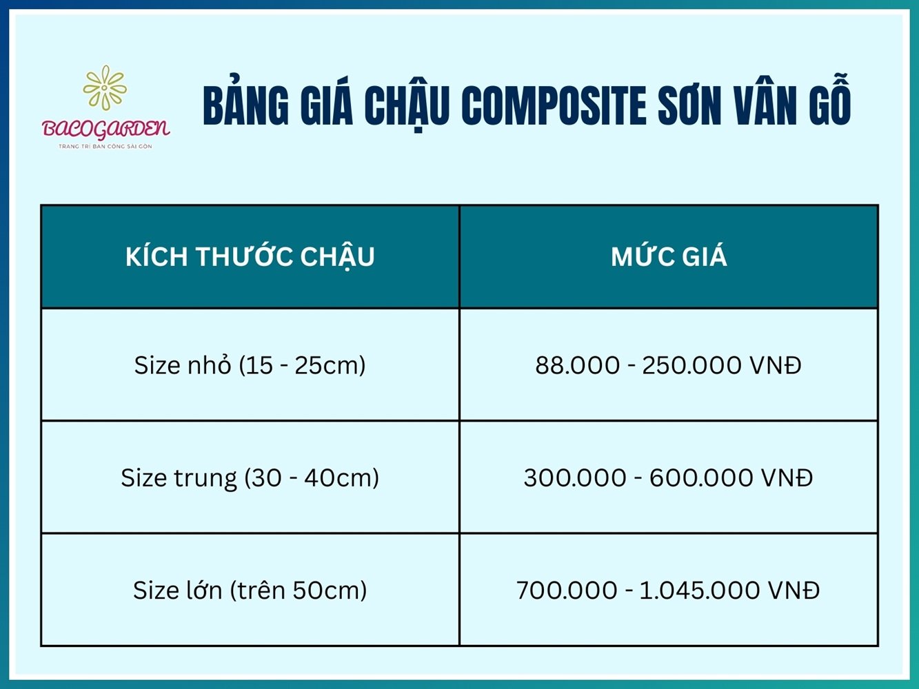 Chậu Composite sơn vân gỗ 2
