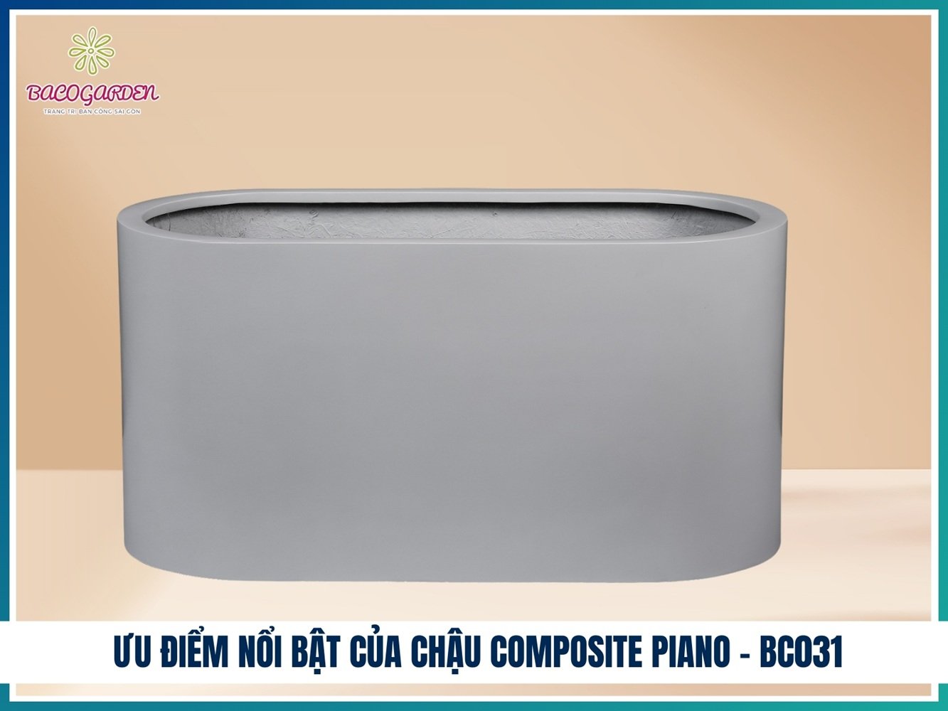 Chậu Composite Piano – BC031 2