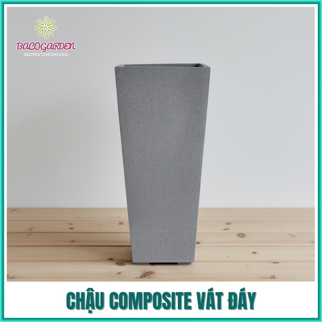Chậu composite vát đáy 2
