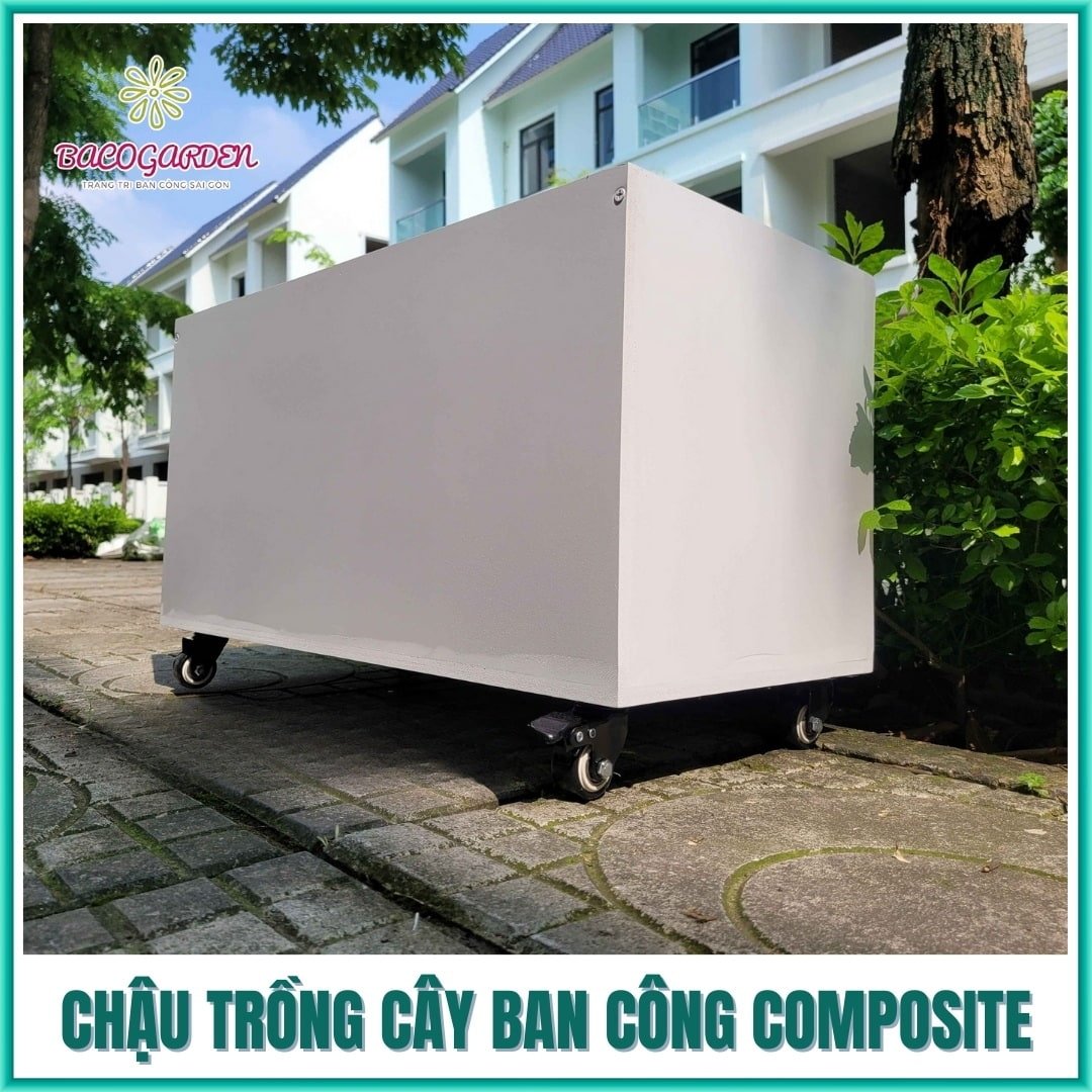 Chậu trồng cây ban công Composite