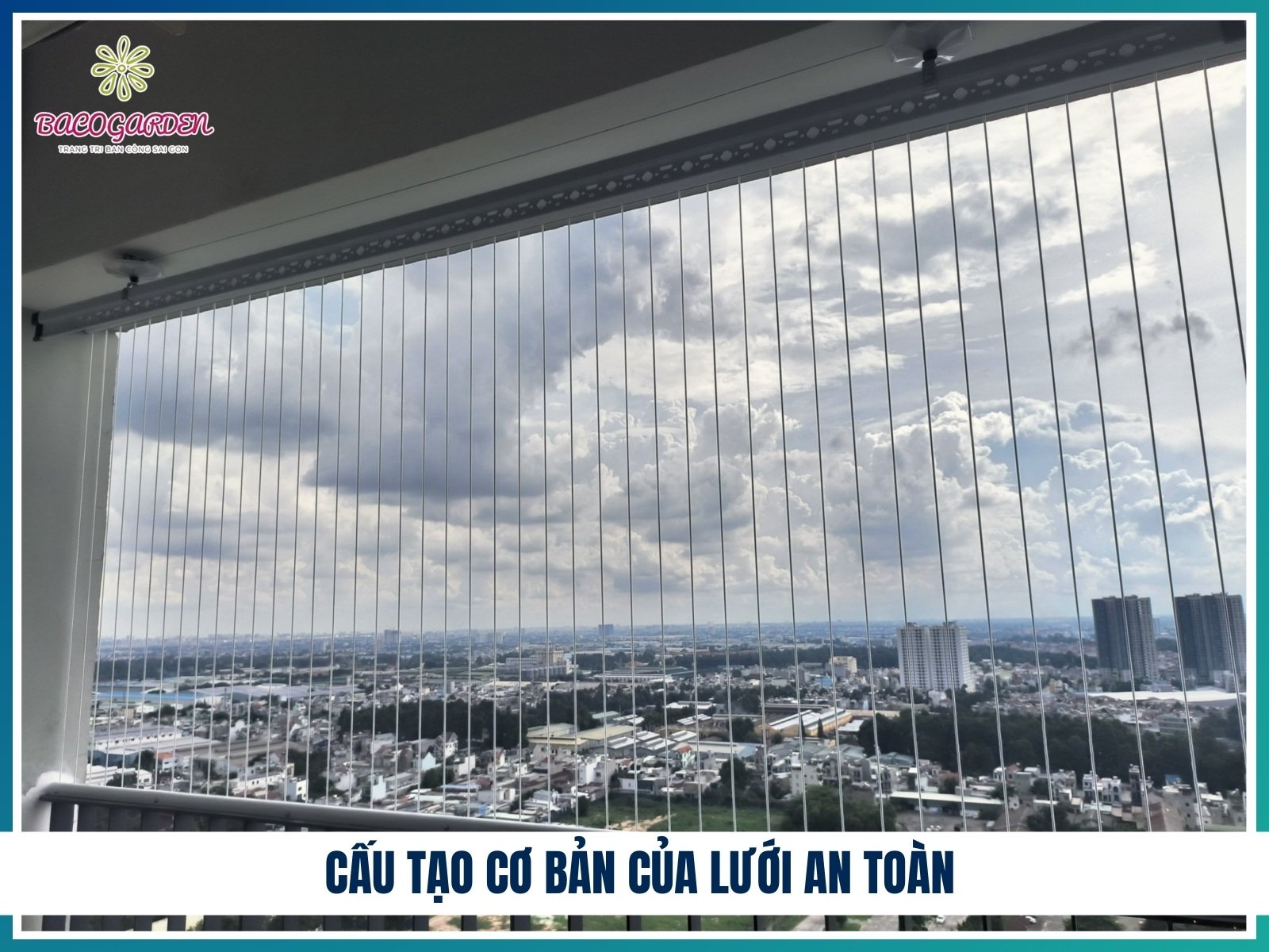 Lưới an toàn ban công chung cư 3