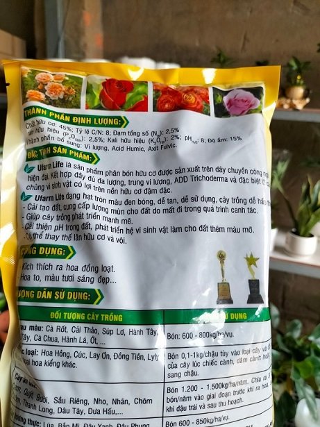 Phân Bón Chuyên Cây Hoa Hồng 3