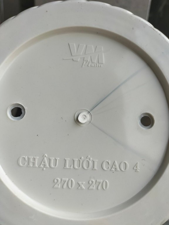 Chậu Nhựa Trồng Cây Mắt Lưới 27×27 2