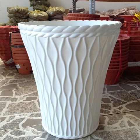 Chậu Nhựa Trồng Cây Mắt Lưới 27×27