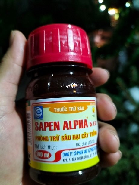 Thuốc Trừ Sâu Sapen Alpha (5EC)