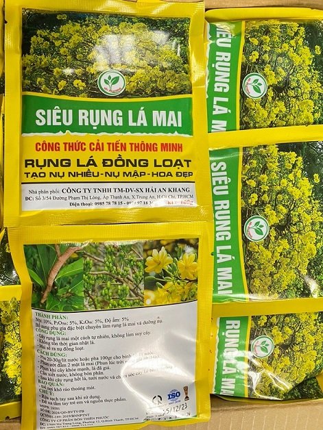 Phân Bón Siêu Rụng Lá Mai 2