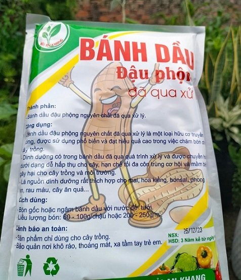 Bánh Dầu Đậu Phộng Xử Lý 3