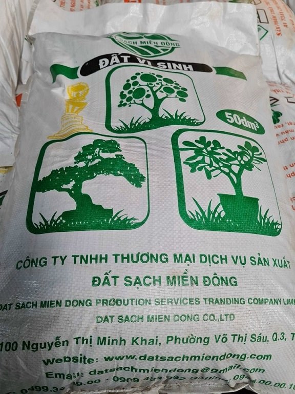 Đất Sạch Trồng Cây (đất vi sinh 50dm3)