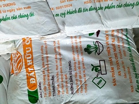 Đất Hữu Cơ Trồng Cây 50dm3 (bao 25kg) 2