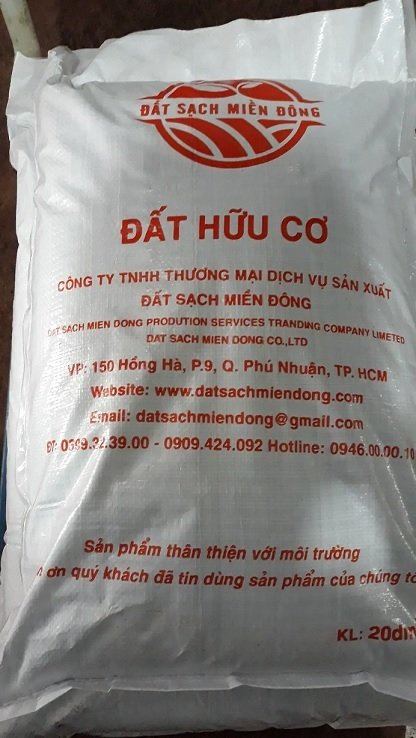 Đất Hữu Cơ Trồng Cây Bao 20dm3 (12kg) 2